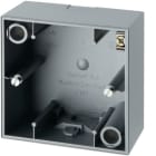 HAGER BOCCHIOTTI - Scatola a parete singola Berker S.1 / Q.3 alu opaco 10419939