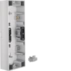 HAGER BOCCHIOTTI - Scatola a parete tripla orizzontale Berker K.5 alu opaco, verniciato 10537003