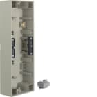 HAGER BOCCHIOTTI - Scatola a parete tripla orizzontale Berker K.5 acciaio inox opaco, verniciato 10537004