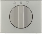 HAGER BOCCHIOTTI - Pezzo c.le con manopola x Commut. a manopola x venez., Arsys K.5 acciaio inox 1077710400