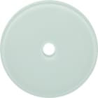 HAGER BOCCHIOTTI - Placca in vetro per interruttore/pulsante a manopola Serie Glas 109009