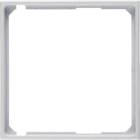 HAGER BOCCHIOTTI - Anello intermedio per mascherina centrale Berker B.7 alu opaco, verniciato 11091404