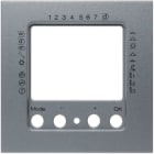 HAGER BOCCHIOTTI - Pezzo c.le x Termostato, temporizzato Serie B.7 alu opaco, vern. 11161404