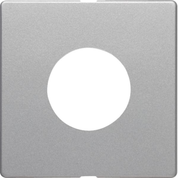 HAGER BOCCHIOTTI - Pezzo centrale per pulsante/spia luminosa E10 Q.1/Q.3 alu velluto, verniciato 11246084