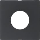 HAGER BOCCHIOTTI - Pezzo c.le x puls./spia luminosa E10 Serie Q.1/Q.3 antrac.velluto, verniciato 11246086