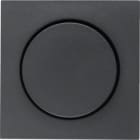 HAGER BOCCHIOTTI - Pezzo c.le x dimmer a manopola/potenziometro a rotaz. Serie B.3/B.7 antrac.opaco 11371606