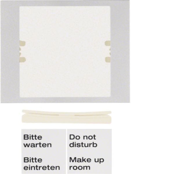 HAGER BOCCHIOTTI - Calotta per spia luminosa/di orientamento LED Berker K.5 alu opaco, verniciato 12487003