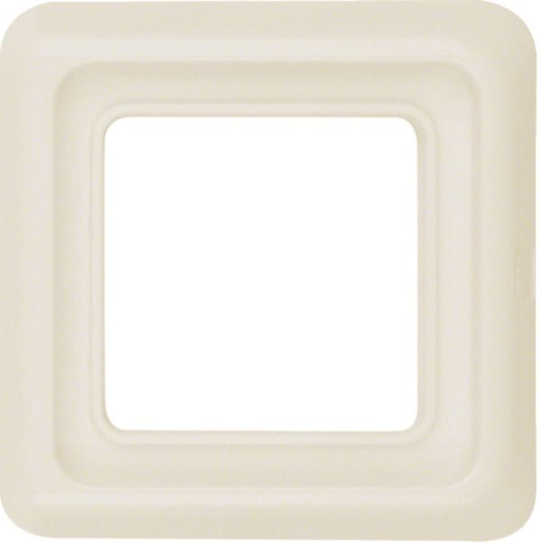 HAGER BOCCHIOTTI - Cornice singola wg UP IP44 bianco lucido 1328