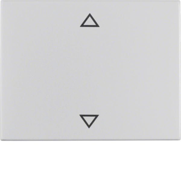 HAGER BOCCHIOTTI - Bilanciere con serigrafia frecce Berker K.5 alu, alluminio anodizzato 14057103