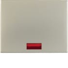 HAGER BOCCHIOTTI - Bilanciere con lente Berker K.5 acciaio inox, metallo opaco 14157004