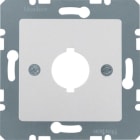 HAGER BOCCHIOTTI - MASCH.C.LE + FORO Ø 18,8 MM ALU OP.VERN. 14311404