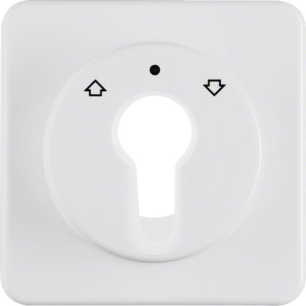 HAGER BOCCHIOTTI - Pezzo c.le x commutatori/pulsanti a chiave x venez. wg UP IP44 bianco pol. luc. 151819