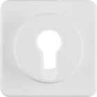 HAGER BOCCHIOTTI - Pezzo centrale x interruttore/pulsante a chiave wg UP IP44 bianco polare lucido 151919