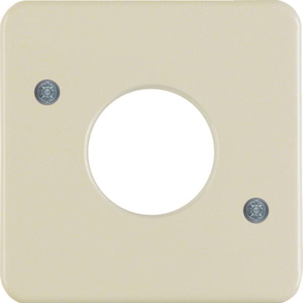 HAGER BOCCHIOTTI - Pezzo centrale per pulsante/spia luminosa E10 wg UP IP44 bianco lucido 1530