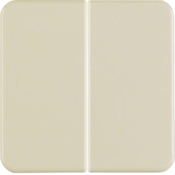 HAGER BOCCHIOTTI - Bilanciere doppio wg UP IP44 bianco lucido 1552