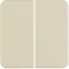 HAGER BOCCHIOTTI - Bilanciere doppio wg UP IP44 bianco lucido 1552