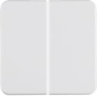 HAGER BOCCHIOTTI - Bilanciere doppio wg UP IP44 bianco polare lucido 155209