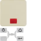 HAGER BOCCHIOTTI - Bilanciere wg UP IP44 bianco lucido 1553