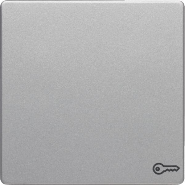 HAGER BOCCHIOTTI - Bilanciere con serigrafia per apriporta Berker Q.1/Q.3 alu velluto, verniciato 16206064