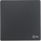 HAGER BOCCHIOTTI - Bilanciere con serigrafia per apriporta Q.1/Q.3 antracite velluto, verniciato 16206066