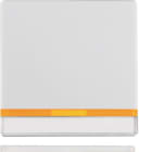 HAGER BOCCHIOTTI - Bilanciere con lente e portaetichetta Berker Q.1/Q.3 bianco polare velluto 16286089