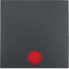 HAGER BOCCHIOTTI - Bilanciere con accessorio di fissaggio e lente S.1 antracite opaco 16291616