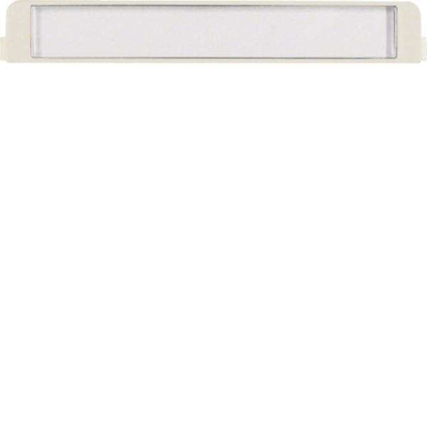 HAGER BOCCHIOTTI - Campo di scrittura x anello intermedio sistema mascherine centrali bianco lucido 19050002