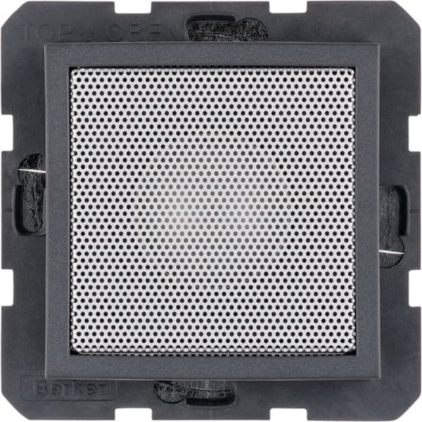 HAGER BOCCHIOTTI - Altoparlante Berker S.1/B.3/B.7 antracite opaco 28821606