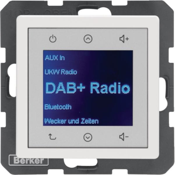 HAGER BOCCHIOTTI - Radio Touch DAB+, velluto bianco polare Q.x 29846089