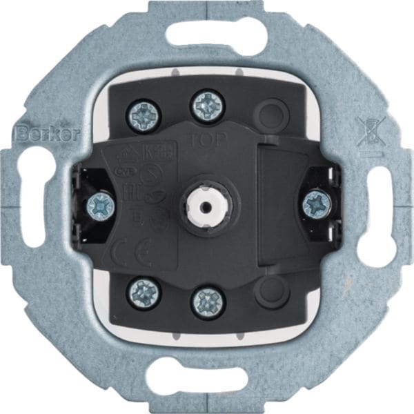 HAGER BOCCHIOTTI - Interruttore a manopola croce 10 AX - 250 V Serie 1930/Glas/R.Classic 387703