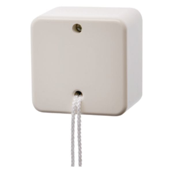 HAGER BOCCHIOTTI - Interruttore a tirante off/deviatore a parete bianco lucido 390640