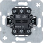 HAGER BOCCHIOTTI - Deviatore doppio/pulsante, contatto di 50380802