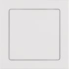 HAGER BOCCHIOTTI - Alimentatore con cornice Berker Q.3 bianco polare velluto 52046099