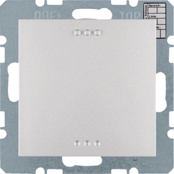 HAGER BOCCHIOTTI - Sensore KNX CO2 + reg. umidità e temp. KNX - Serie S.1/B.3/B.7 alu opac, vern. 75441383