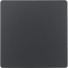 HAGER BOCCHIOTTI - Mascherina centrale per inserto sensore antracite opaco 75940485