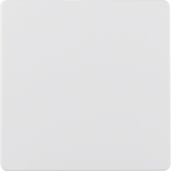 HAGER BOCCHIOTTI - Mascherina centrale per inserto sensore S.1/B.3/B.7 bianco polare opaco/velluto 75940489