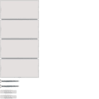 HAGER BOCCHIOTTI - Sensore a tasti quadruplo KNX - Serie S.1/B.3/B.7 per bianco e bianco polare 80164780