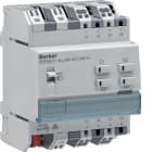 HAGER BOCCHIOTTI - Attuatore venez. quadruplo per montaggio su guida da 24 V DC KNX grigio chiaro 80314111