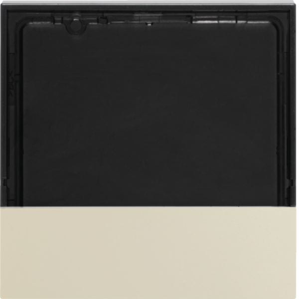 HAGER BOCCHIOTTI - Mostrina x Reg. temp. e rilev. ambiente KNX - Serie S.1/B.3/B.7 bianco luc. 80960182