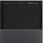 HAGER BOCCHIOTTI - Mostrina x Reg. temp. e rilev. ambiente KNX - Serie S.1/B.3/B.7 antrac.opaco 80960185