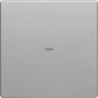 HAGER BOCCHIOTTI - Copertura x modulo sensore a tasti singolo KNX - Serie Q.1/Q.3 alu Vellut vern. 80960221