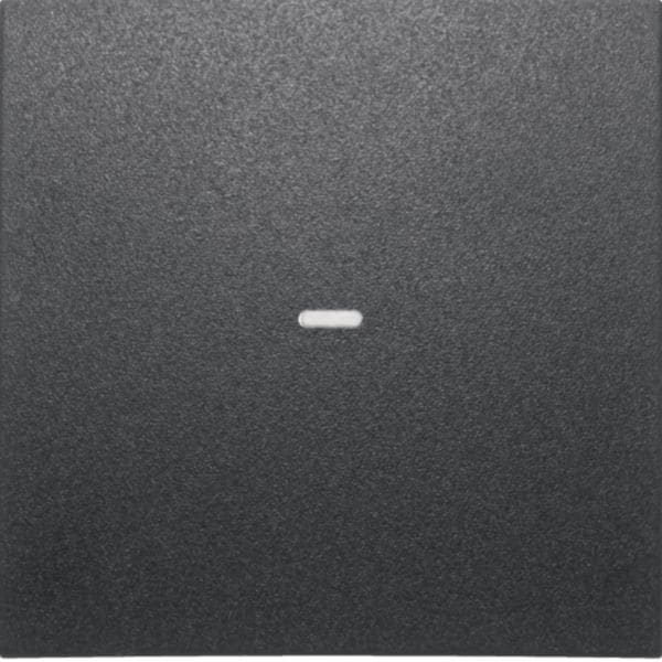 HAGER BOCCHIOTTI - Copertura x Mod. sensore a tasti singolo KNX berker S.1/B.3/B.7 antracite opaco 80960285