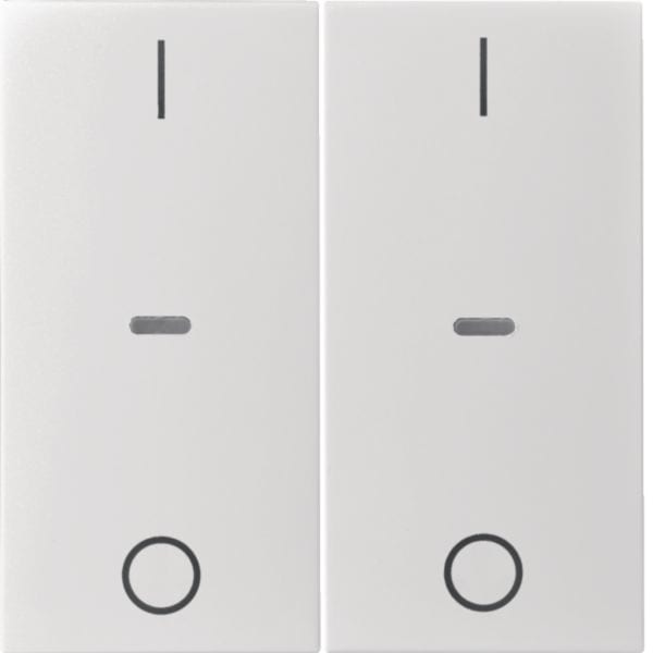 HAGER BOCCHIOTTI - COPRITAST.DOPP+''0-1'' X MOD SING.K.X BI. 80962382