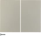 HAGER BOCCHIOTTI - Modulo pulsante radio KNX doppio quicklink K.5 acciaio inox opaco, verniciato 85146173