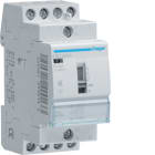 HAGER BOCCHIOTTI - Contattore a comando manuale silenzioso 25 A 24 VAC / VDC 4 NA 2 moduli DIN ERD425S