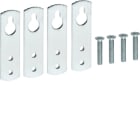 HAGER BOCCHIOTTI - Kit di staffe per fissaggio a muro per vegaD a parete FD00F2