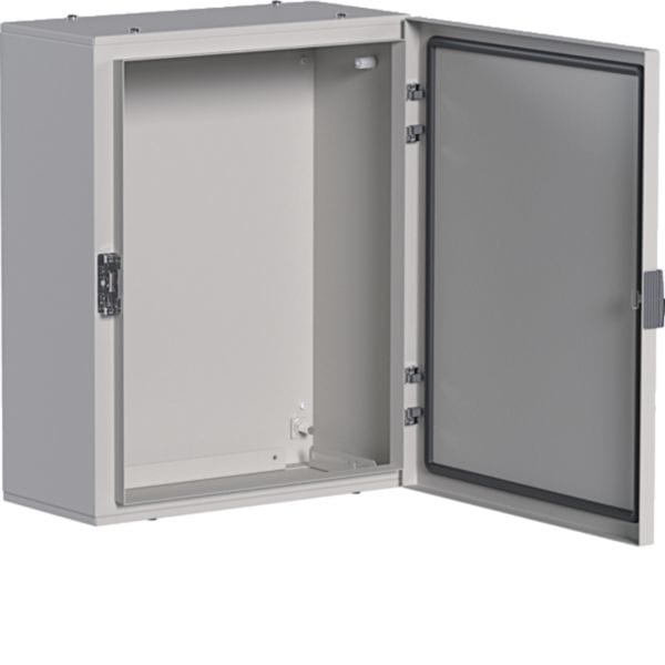 HAGER BOCCHIOTTI - Quadro in lamiera a parete con porta cieca H500 L400 P200 orion plus FL112A