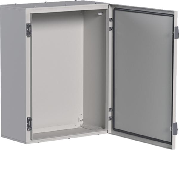 HAGER BOCCHIOTTI - Quadro in lamiera a parete con porta cieca H650 L500 P250 orion plus FL120A