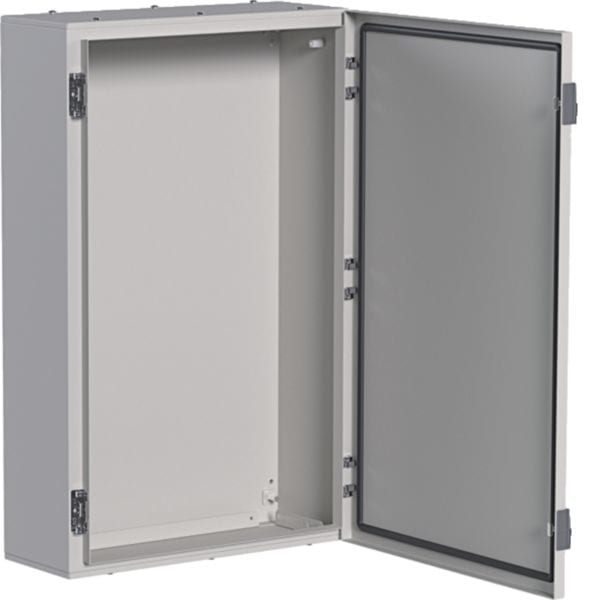 HAGER BOCCHIOTTI - Quadro in lamiera a parete con porta cieca H800 L500 P200 orion plus FL121A