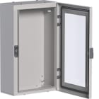 HAGER BOCCHIOTTI - Quadro in lamiera a parete con porta trasparente H500 L300 P160 orion plus FL159A